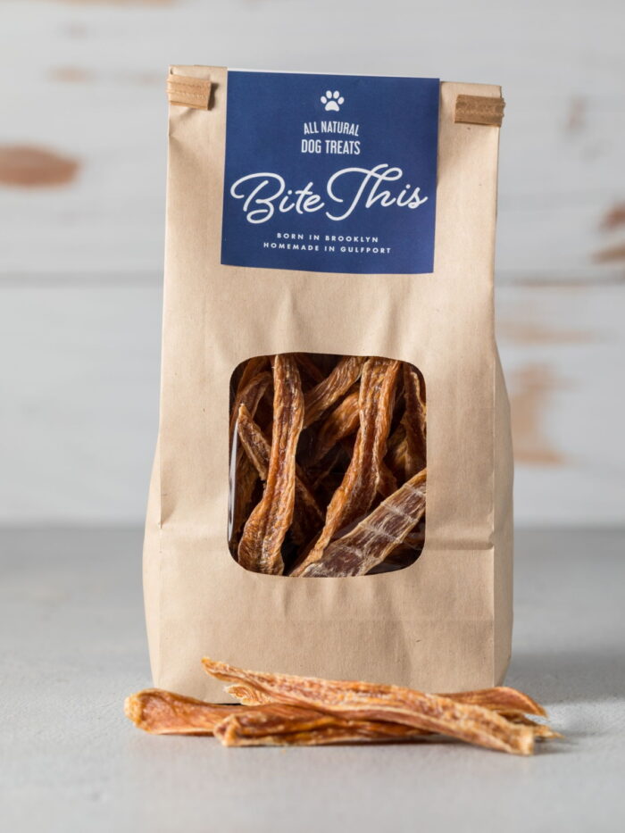 Bite This! All Natural Chicken Jerky Dog Treats