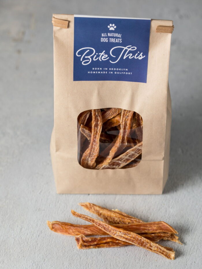 Bite This! All Natural Chicken Jerky Dog Treats - Image 2